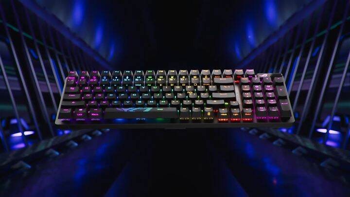 ROG Strix Scope II 96 Wireless Gaming Keyboard with Tri-mode Connection ...