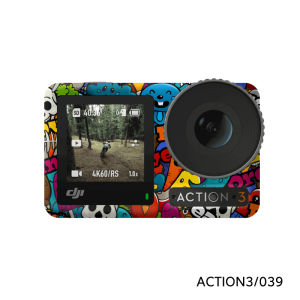 Miếng Dán Bảo Vệ Toàn Diện Cho Máy Ảnh Thể Thao DJI Action 3/4 Miếng Dán Trang Trí Miếng Dán Toàn Diện Miếng Dán Bảo Vệ