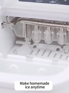 SUNATUR Ice Maker เครื่องทำน้ำแข็งอัตโนมัติสำหรับใช้ในบ้าน สามารถทำน้ำแข็งเร็วในระยะเวลา 6 - 9 นาที และมีช้อนน้ำแข็งฟรี