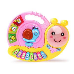 Kid Hoạt Hình Bàn Phím Piano Trò Chơi Điện Tử Đa Năng Âm Thanh Động Vật Đèn Nhấp Nháy Giáo Dục Cho Bé Nhạc Cụ Đồ Chơi Quà Tặng
