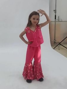 Halloween New Childrens Performance Wear Barbie Movie Role Play cos School Party Pink Costume