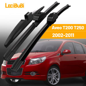 For Chevrolet Aveo T200 T250 2002-2011 1set Front & Rear Windshield Wiper Blades Windscreen Wipers 2003 2004 2005 2006 2007