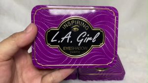L.A. Girl Inspiring Eyeshadow Palette Get Glam & Get Going Long lasting High Pigment 6g