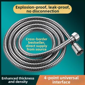 Burst-Resistant Stainless Steel Shower Hose
