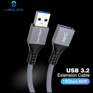 UGOURD USB 3.2/3.1 Gen2 Extension Cable 10Gbps USB-A Male to USB-A Female Extender Cord USB3 Expansion Cable For Printer 0.2m-2m