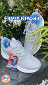 BAOJI BJW 438 & BJW 846 รองเท้าผ้าใบเบาจิ เบาจิ รองเท้าวิ่ง รองเท้ากีฬา รองเท้าผ้าใบ