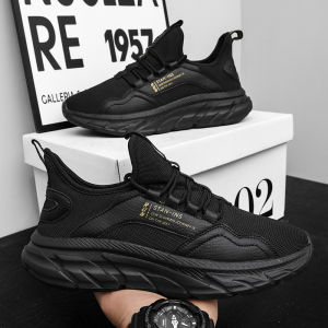 ORNGMALL Chất Lượng Cao Hàn Quốc Thời Trang Giày Cho Nam Giới Chạy Màu Đen Ren-Up Giày Thể Thao Cho Nam Giới Đi Bộ Bóng Rổ Thường Cắt Thấp Phẳng Giày Chạy Bộ Ngoài Trời Cho Người Đàn Ông Giày 39-46