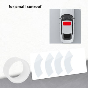 Universal Car Sunroof Sealing Strip Waterproof Sticker Car Glass Adhesive Strip Panoramic Sunroof Sealing Film Stop Roof Leaks