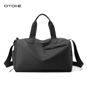 OTOHE กระเป๋าถือกระเป๋ากระเป๋าสะพายบ่าความจุขนาดใหญ่สำหรับผู้หญิงกระเป๋ากระเป๋ากันน้ำกระเป๋ากีฬาแห้งและเปียกกระเป๋ากีฬากระเป๋าออกกำลังกายกระเป๋าโยคะท่องเที่ยวแฟชั่น