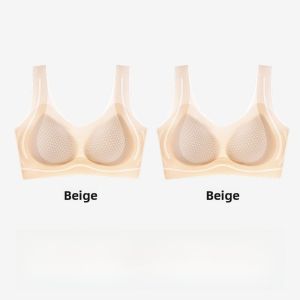 MiiOW | Cool Sensation Womens Underwear Thin Breathable Comfortable Sports Leisure Style No Steel Ring Vest Type Backless Bra Hole Cup