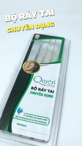 Bộ Ráy Tai Chuyên Dụng Inox Gỗ Hương Combo 9 Dụng Cụ Tiện Lợi QUYÊN BEAUTY BRT-CD Chính Hãng