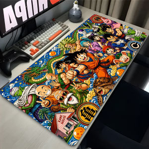 Bandai | Mouse Pad XXL DBZ Kawaii Laptop Gabinete Gamer Computer Desk Mat Anime Dragon Ball Z Keyboard Gaming Accessories Mousepad