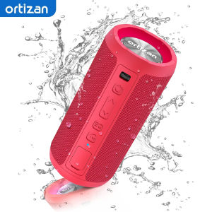ortizan | Ortizan X10 Portable Wireless Speaker V5.3 with 24W Loud Stereo Sound 30H Playtime TWS & IPX7 Waterproof Suitable for Travel