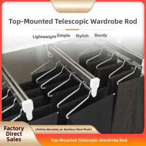 Extendable Pant Hanger Stainless Steel Slide Rail