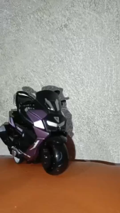 Motorcycle Model Toy C400GT Pull-back Miniature Metal Plastic Kids Toy 9x6.5x4cm Portable Diecast Vehicle for Ages 2+