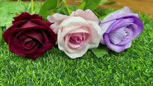 5/10pcs Artificial Flowers Silk Rose Hom Decor Wedding Bridal Bouquet Outdoor Garden Arch Accessory Valentines Day Diy Gift Box