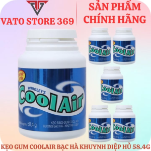 Kẹo sing-gum COOL AIR hương bạc hà khuynh diệp hủ 58.4g