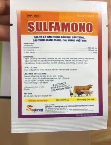 Trisulfa 10gam trị ký sinh trùng máu đầu đen. Thú y Trường Thịnh