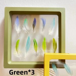 VOA | Feather Collection Frame Bird Feather Storage Toy Bird Perch Parrot Supplies