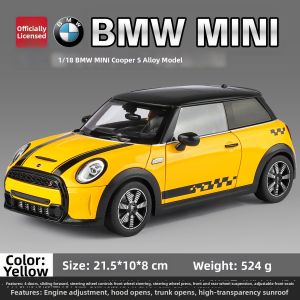 Simulated Alloy Mini Car Model 1:18