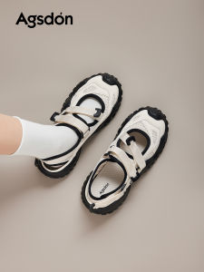 Agsdon | Thick Bottom Summer Magic Tape Sandals