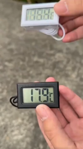 Thermometer Dengan Kabel Sensor Probe Mini Lcd Digital