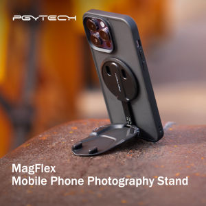 PGYTECH Mobile Phone Holder Live Streaming Photography Holder Metal Folding Paste 12N Super Suction Stable Firm Sturdy Durable Multifunctional shiMagSafe Magnetic Holder