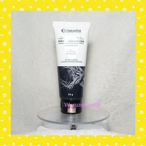 MSCG Natasha Skin Care Men Sunscreen Gel Cream 30 gram SPF 50+ PA++++ dengan Ginseng Pro Vit D3 oleh dr Fredi Setyawan Original