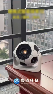 New 4K Football Projector JY360 Projector World Cup Football Pan-Tilt Android 720P High Definition Wireless Screen Mirroring Home User Outdoor Projector Mini Portable