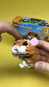 [BrickStory] LEGO Creator Cute Hamster with a Flower (31376)(166 Pieces)
