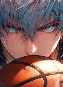 Bandai | Oil Painting By Number Anime Figure Basketball DIY Wall Decor for Living Room Bedroom Home Decor Gift No Frame