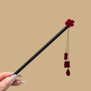 New Year Childrens Hairpin Ancient Style Headwear Lantern Lighting Celebration Little Girl Spring Call on Elderly Skirt Hairpin