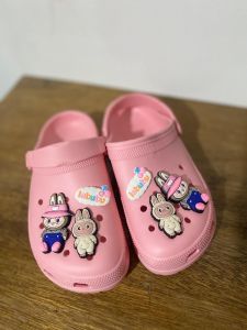 Sandal Anak Perempuan Labubu Model Baim Viral
