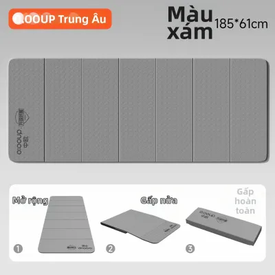 O:OOUP | Thảm Yoga Thể Thao Gấp Gọn Chống Trượt Dày Dặn Không Gây Ồn