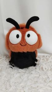 17cm Cartoon Funny Insect Series Plush Toy Movie Stuffed Animals Cute Jungle Ladybug Cristatellus Perfect Birthday Gift for Kids