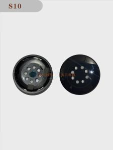  Watch S13456 S7 41 45 round Back Cover Glass Watch Shell iwatchS9 Base S8 Single Glass Digital Accessories Compatible