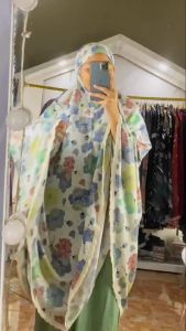 Mukena Dewasa Rayon Twill Motif Premium Jumbo