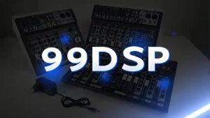 OKMUSIC Mixer เครื่องเสียง 4/6/8 ช่อง มิกเซอร์เอฟเฟค 99 DSP Bluetooth USB ใช้งานง่าย เล่น MP3 เหมาะกับไลฟ์สด คาราโอเกะ