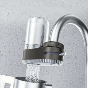 Kitchen Faucet Water Filter Washable Tap Water Purifier Aerator for Home Kitchen with 1 Extra Filter
