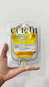 Mặt Nạ Celefit Essential Mask Vitamin C Giúp Trắng Da Mờ Thâm 23g Hộp 10 Miếng [Chính Hãng]
