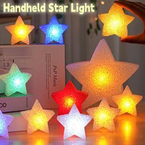 7.5cm cầm tay đèn sao phát sáng giữ đèn ngủ nhỏ cho sân khấu biểu diễn buổi hòa nhạc nhà trang trí tiệc đạo cụ đèn giáng sinh