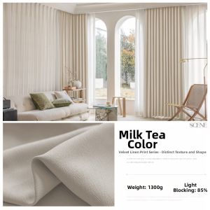 SHELIANKE | Shading Wear-Resistant Sunscreen Modern Minimalist Curtain
