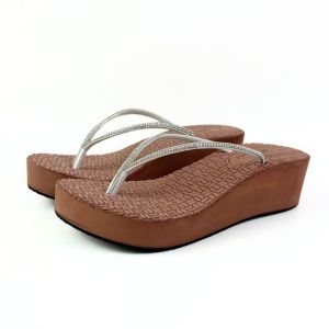LOZTA Sandal Tinggi Wanita Karet Empuk Sendal Jepit Japit Putih Firles Series