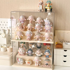 Dear Home Modular Acrylic Model Display Shelf for Figurines and Collectibles Multi-Compartment Organizer Cabinet