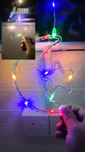 5M Hari Raya Lights Curtain Light 11modes 158LED Fairy Lights LED Star Moon Lights For Ramadan Hari Raya Decoration