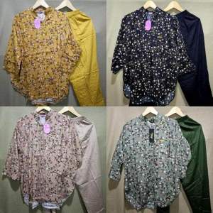 SET RAYON PREMIUM KOMBINASI TWILL MOTIF BUNGA TERBARU/ONE SET WANITA DEWASA JUMBO BUSUI KEKINIAN/SETELAN RAYON TWILL TERLARIS 2025
