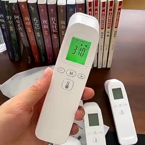 Non-Contact Infrared Thermometer 3-Kulay Alert Forehead Temperature measurement LCD Digital Displ Baby Fever Alarm