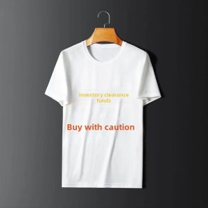 Ice Silk Quick Dry Short Sleeve T-Shirt Mens Summer Thin Loose Sports Half Sleeve Top Trendy Brand Breathable round Neck Body Shirt