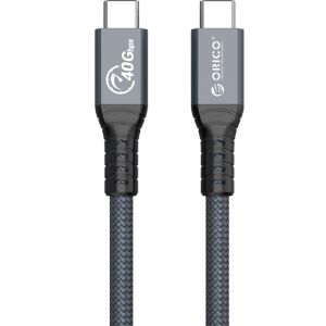 ORICO Thunderbolt 3 Cable USB C to USB C Cable Fast Charging PD 100W 40Gbps Data Transfer 8K60HZ HD Video for MacBook Pro HDD