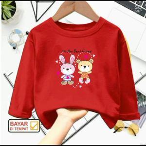 baju perempuan usia 1-12 tahun boneka love